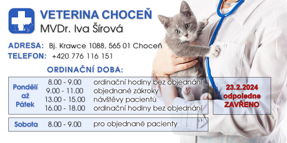 veterina Choceň